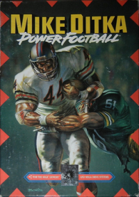 Mike Ditka Power Football Sega Genesis  box art
